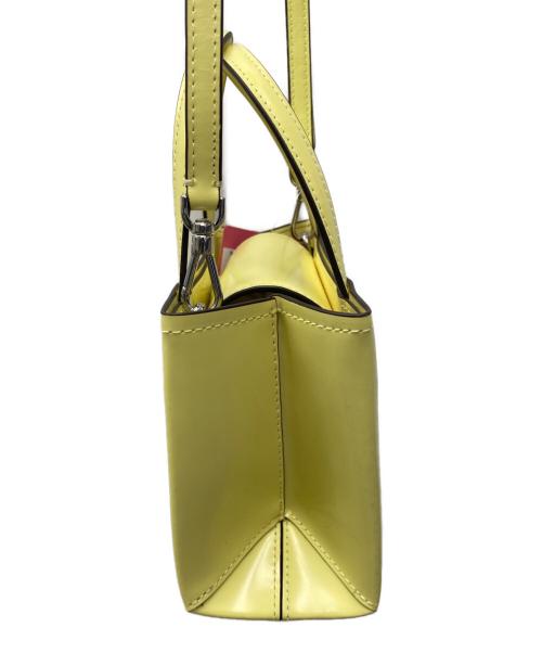 Kate Spade（ケイトスペード）Kate Spade (ケイトスペード) 2WAYバッグ イエローの古着・服飾アイテム