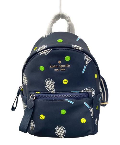 Kate Spade（ケイトスペード）Kate Spade (ケイトスペード) リュック ネイビーの古着・服飾アイテム