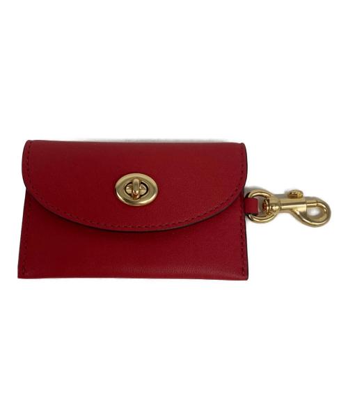 COACH（コーチ）COACH (コーチ) コインケース レッドの古着・服飾アイテム