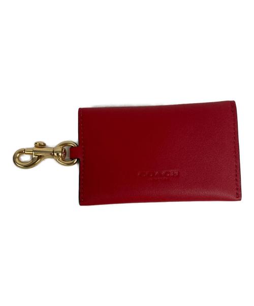 COACH（コーチ）COACH (コーチ) コインケース レッドの古着・服飾アイテム