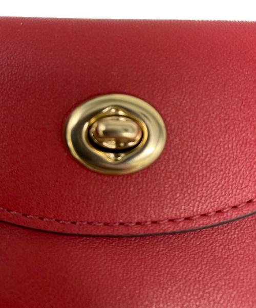 COACH（コーチ）COACH (コーチ) コインケース レッドの古着・服飾アイテム