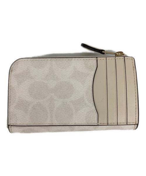 COACH（コーチ）COACH (コーチ) カードケース ベージュの古着・服飾アイテム