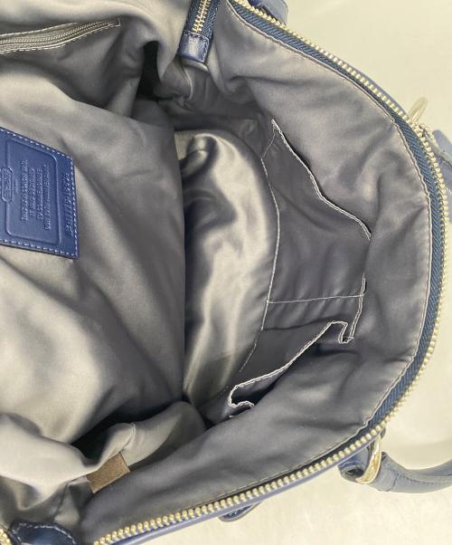 COACH（コーチ）COACH (コーチ) 2WAYショルダーバッグ ブルーの古着・服飾アイテム