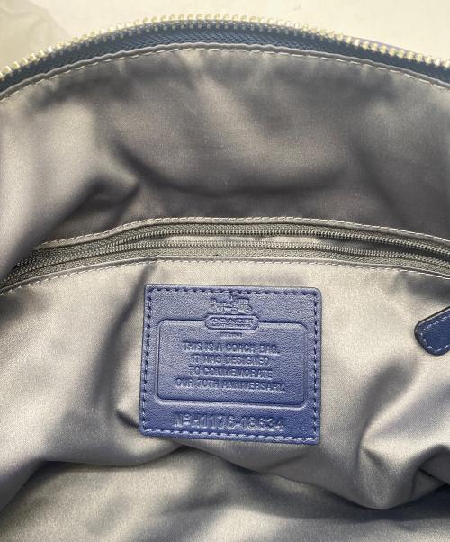 COACH（コーチ）COACH (コーチ) 2WAYショルダーバッグ ブルーの古着・服飾アイテム