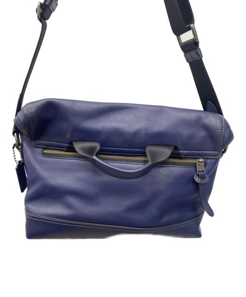 COACH（コーチ）COACH (コーチ) メッセンジャーバッグ ネイビーの古着・服飾アイテム