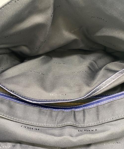 COACH（コーチ）COACH (コーチ) メッセンジャーバッグ ネイビーの古着・服飾アイテム