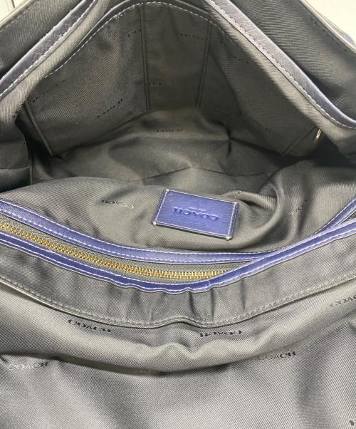 COACH（コーチ）COACH (コーチ) メッセンジャーバッグ ネイビーの古着・服飾アイテム
