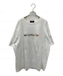 SAPEur（サプール）の古着「半袖カットソー」｜ホワイト