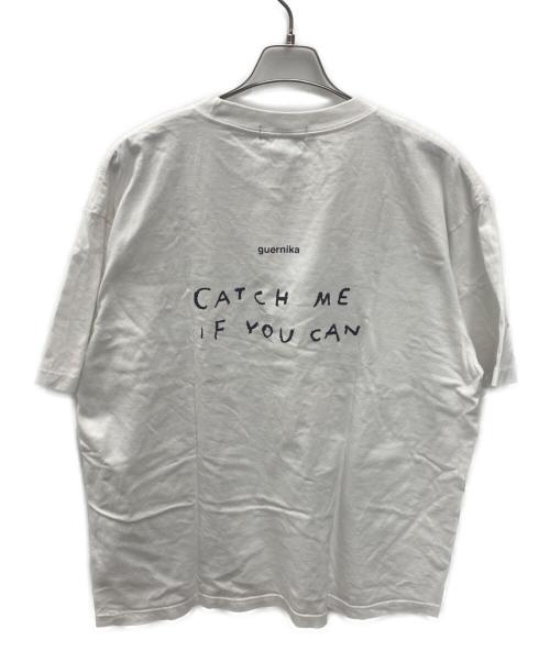 guernika（ゲルニカ）guernika (ゲルニカ) 半袖カットソー ホワイト サイズ:XXLの古着・服飾アイテム