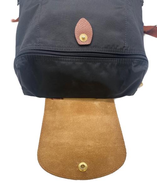 LONGCHAMP（ロンシャン）LONGCHAMP (ロンシャン) リュック ブラックの古着・服飾アイテム