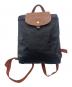LONGCHAMP（ロンシャン）の古着「リュック」｜ブラック