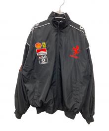 Ferrari（フェラーリ）の古着「レーシングチームジャケット」｜ブラック