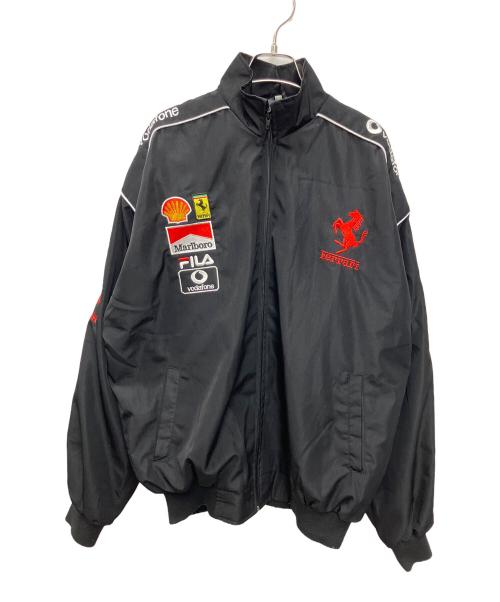 Ferrari（フェラーリ）Ferrari (フェラーリ) レーシングチームジャケット ブラック サイズ:XXLの古着・服飾アイテム