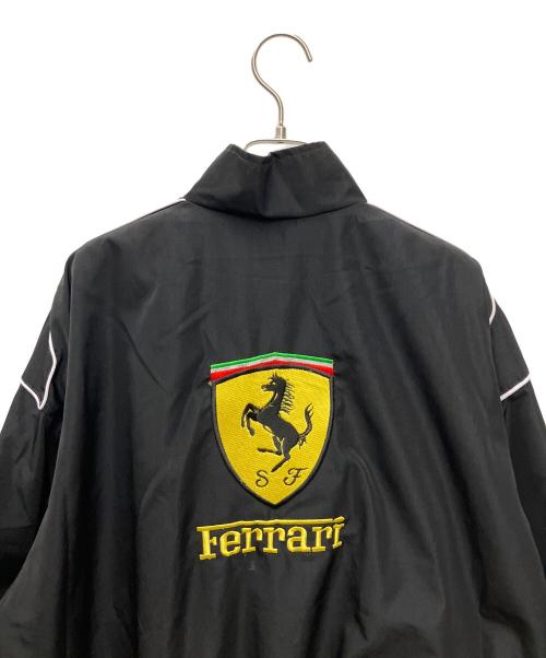 Ferrari（フェラーリ）Ferrari (フェラーリ) レーシングチームジャケット ブラック サイズ:XXLの古着・服飾アイテム