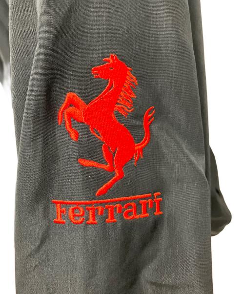 Ferrari（フェラーリ）Ferrari (フェラーリ) レーシングチームジャケット ブラック サイズ:XXLの古着・服飾アイテム