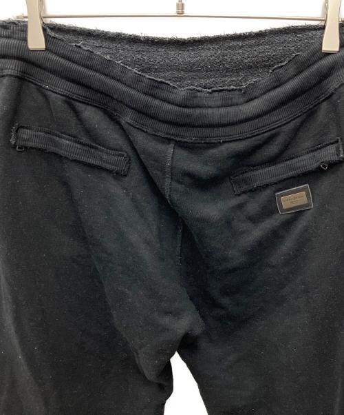 DOLCE & GABBANA（ドルチェ＆ガッバーナ）DOLCE & GABBANA (ドルチェ＆ガッバーナ) スウェットパンツ ブラック サイズ:46の古着・服飾アイテム