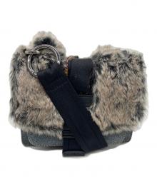 DIESEL（ディーゼル）の古着「ショルダーバッグ」｜ブルー×ベージュ