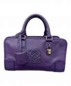 LOEWEロエベ）の古着「ハンドバッグ」｜パープル