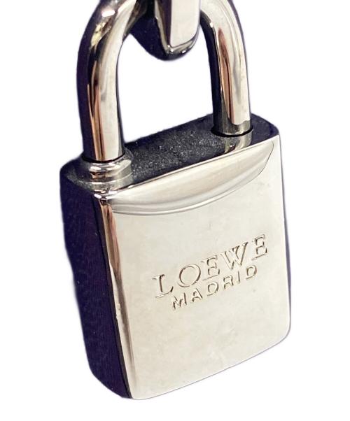 LOEWE（ロエベ）LOEWE (ロエベ) ハンドバッグ パープルの古着・服飾アイテム