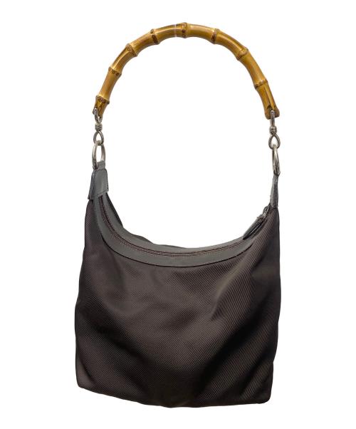GUCCI（グッチ）GUCCI (グッチ) ハンドバッグ ブラウンの古着・服飾アイテム