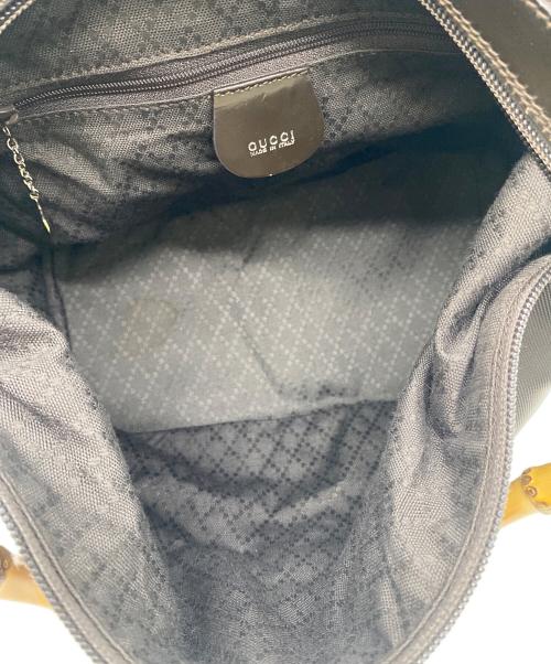 GUCCI（グッチ）GUCCI (グッチ) ハンドバッグ ブラウンの古着・服飾アイテム