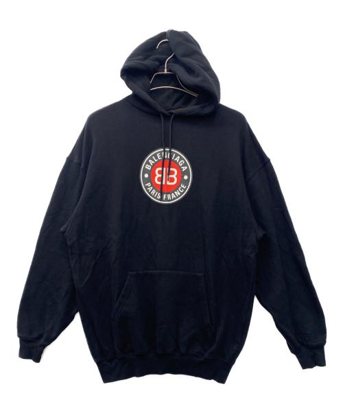 BALENCIAGA（バレンシアガ）BALENCIAGA (バレンシアガ) プルオーバーパーカー ブラック サイズ:XSの古着・服飾アイテム