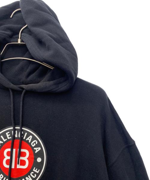 BALENCIAGA（バレンシアガ）BALENCIAGA (バレンシアガ) プルオーバーパーカー ブラック サイズ:XSの古着・服飾アイテム