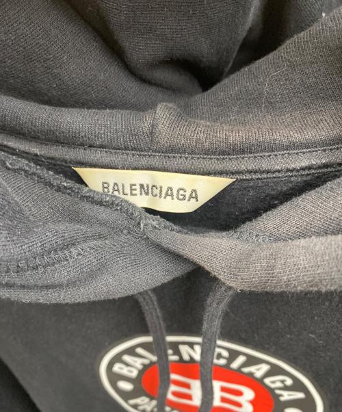BALENCIAGA（バレンシアガ）BALENCIAGA (バレンシアガ) プルオーバーパーカー ブラック サイズ:XSの古着・服飾アイテム