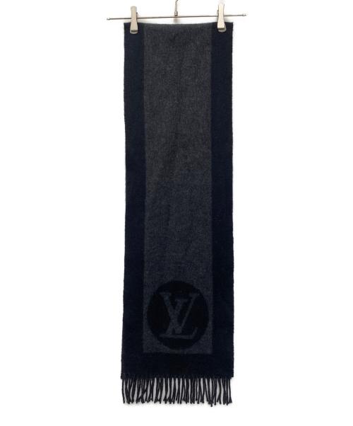 LOUIS VUITTON（ルイ ヴィトン）LOUIS VUITTON (ルイ ヴィトン) エシャルプ・カーディフ ブラックの古着・服飾アイテム