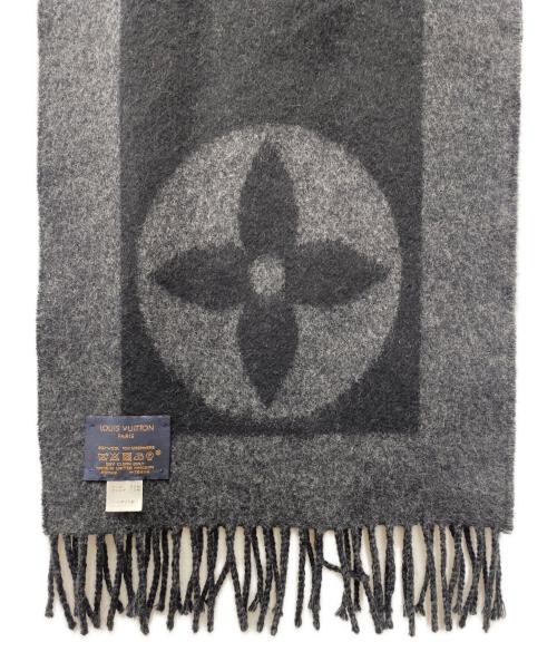 LOUIS VUITTON（ルイ ヴィトン）LOUIS VUITTON (ルイ ヴィトン) エシャルプ・カーディフ ブラックの古着・服飾アイテム