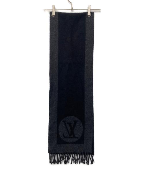 LOUIS VUITTON（ルイ ヴィトン）LOUIS VUITTON (ルイ ヴィトン) エシャルプ・カーディフ ブラックの古着・服飾アイテム