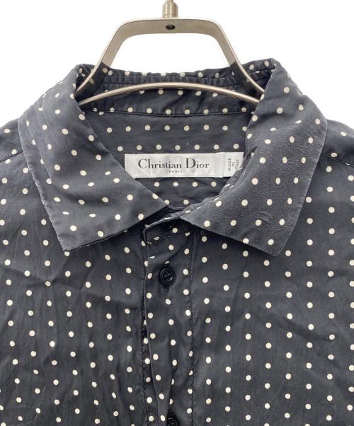 Christian Dior（クリスチャン ディオール）Christian Dior (クリスチャン ディオール) 長袖シャツ ブラック サイズ:38の古着・服飾アイテム