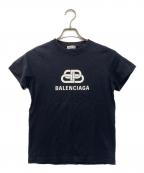 BALENCIAGAバレンシアガ）の古着「半袖カットソー」｜ブラック