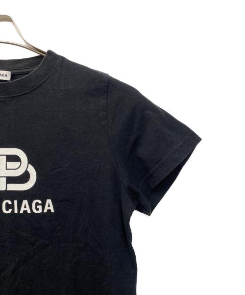 BALENCIAGA（バレンシアガ）BALENCIAGA (バレンシアガ) 半袖カットソー ブラック サイズ:Sの古着・服飾アイテム