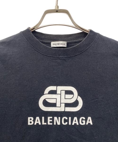 BALENCIAGA（バレンシアガ）BALENCIAGA (バレンシアガ) 半袖カットソー ブラック サイズ:Sの古着・服飾アイテム