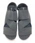 Y-3 (ワイスリー) QASA SANDAL ブラック×ホワイト サイズ:27.5㎝：8000円