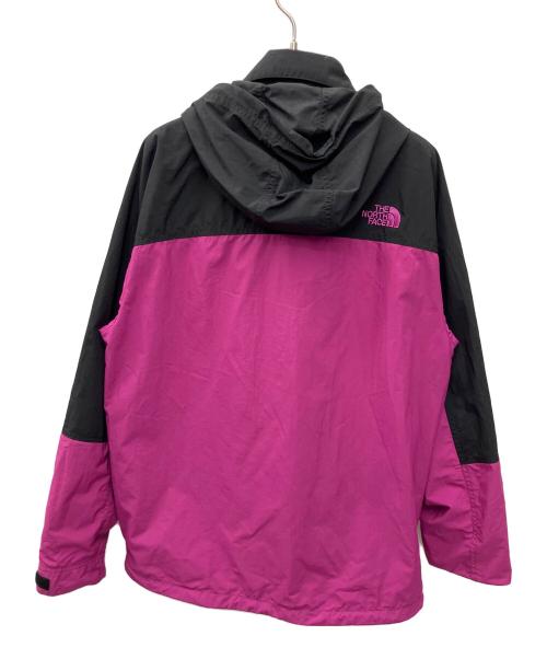 THE NORTH FACE（ザ ノース フェイス）THE NORTH FACE (ザ ノース フェイス) ハイドレナウィンドジャケット ブラック×パープル サイズ:Ｍの古着・服飾アイテム