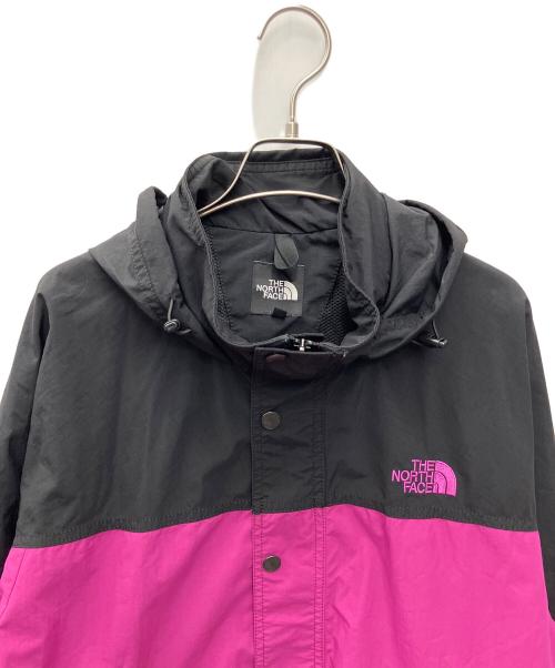 THE NORTH FACE（ザ ノース フェイス）THE NORTH FACE (ザ ノース フェイス) ハイドレナウィンドジャケット ブラック×パープル サイズ:Ｍの古着・服飾アイテム
