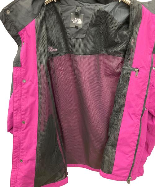THE NORTH FACE（ザ ノース フェイス）THE NORTH FACE (ザ ノース フェイス) ハイドレナウィンドジャケット ブラック×パープル サイズ:Ｍの古着・服飾アイテム