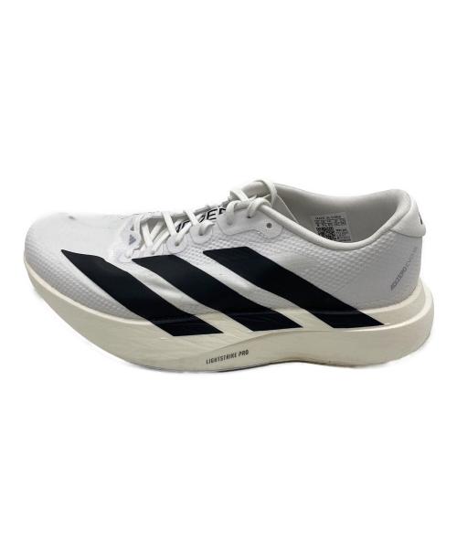 adidas（アディダス）adidas (アディダス) ローカットスニーカー ホワイト×ブラック サイズ:25.5cmの古着・服飾アイテム