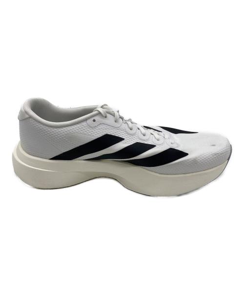 adidas（アディダス）adidas (アディダス) ローカットスニーカー ホワイト×ブラック サイズ:25.5cmの古着・服飾アイテム