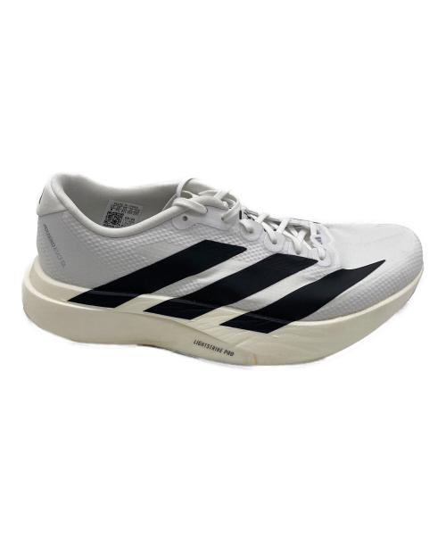 adidas（アディダス）adidas (アディダス) ローカットスニーカー ホワイト×ブラック サイズ:25.5cmの古着・服飾アイテム