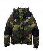 THE NORTH FACEザ ノース フェイス）の古着「ダウンジャケット」｜グリーン×ブラウン×ブラック