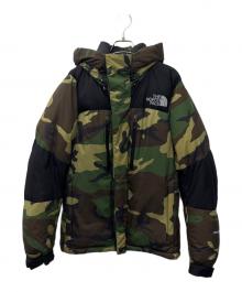 THE NORTH FACE（ザ ノース フェイス）の古着「ダウンジャケット」｜グリーン×ブラウン×ブラック
