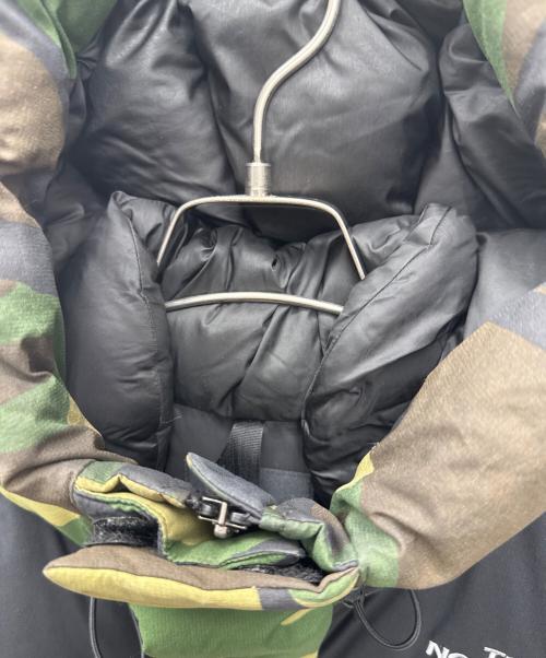 THE NORTH FACE（ザ ノース フェイス）THE NORTH FACE (ザ ノース フェイス) ダウンジャケット グリーン×ブラウン×ブラック サイズ:Lの古着・服飾アイテム