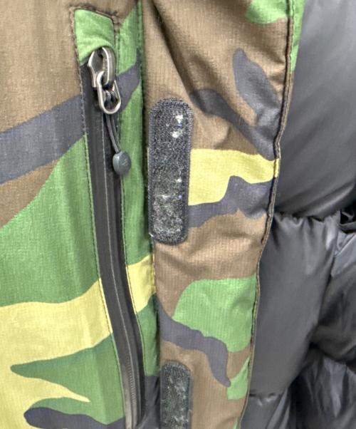 THE NORTH FACE（ザ ノース フェイス）THE NORTH FACE (ザ ノース フェイス) ダウンジャケット グリーン×ブラウン×ブラック サイズ:Lの古着・服飾アイテム