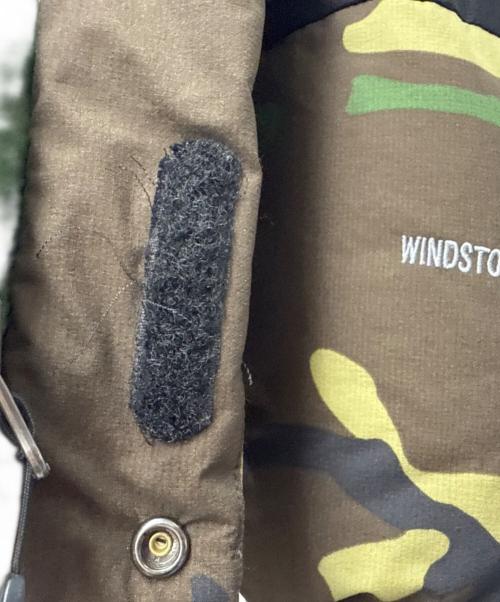 THE NORTH FACE（ザ ノース フェイス）THE NORTH FACE (ザ ノース フェイス) ダウンジャケット グリーン×ブラウン×ブラック サイズ:Lの古着・服飾アイテム