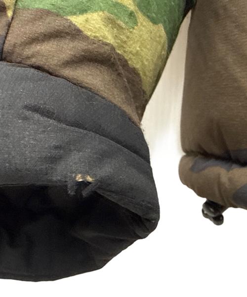 THE NORTH FACE（ザ ノース フェイス）THE NORTH FACE (ザ ノース フェイス) ダウンジャケット グリーン×ブラウン×ブラック サイズ:Lの古着・服飾アイテム
