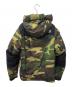 THE NORTH FACE (ザ ノース フェイス) ダウンジャケット グリーン×ブラウン×ブラック サイズ:L：25000円