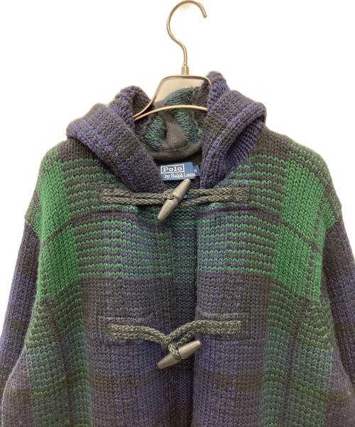 RALPH LAUREN（ラルフローレン）RALPH LAUREN (ラルフローレン) ニットコート ネイビー サイズ:Ｍの古着・服飾アイテム